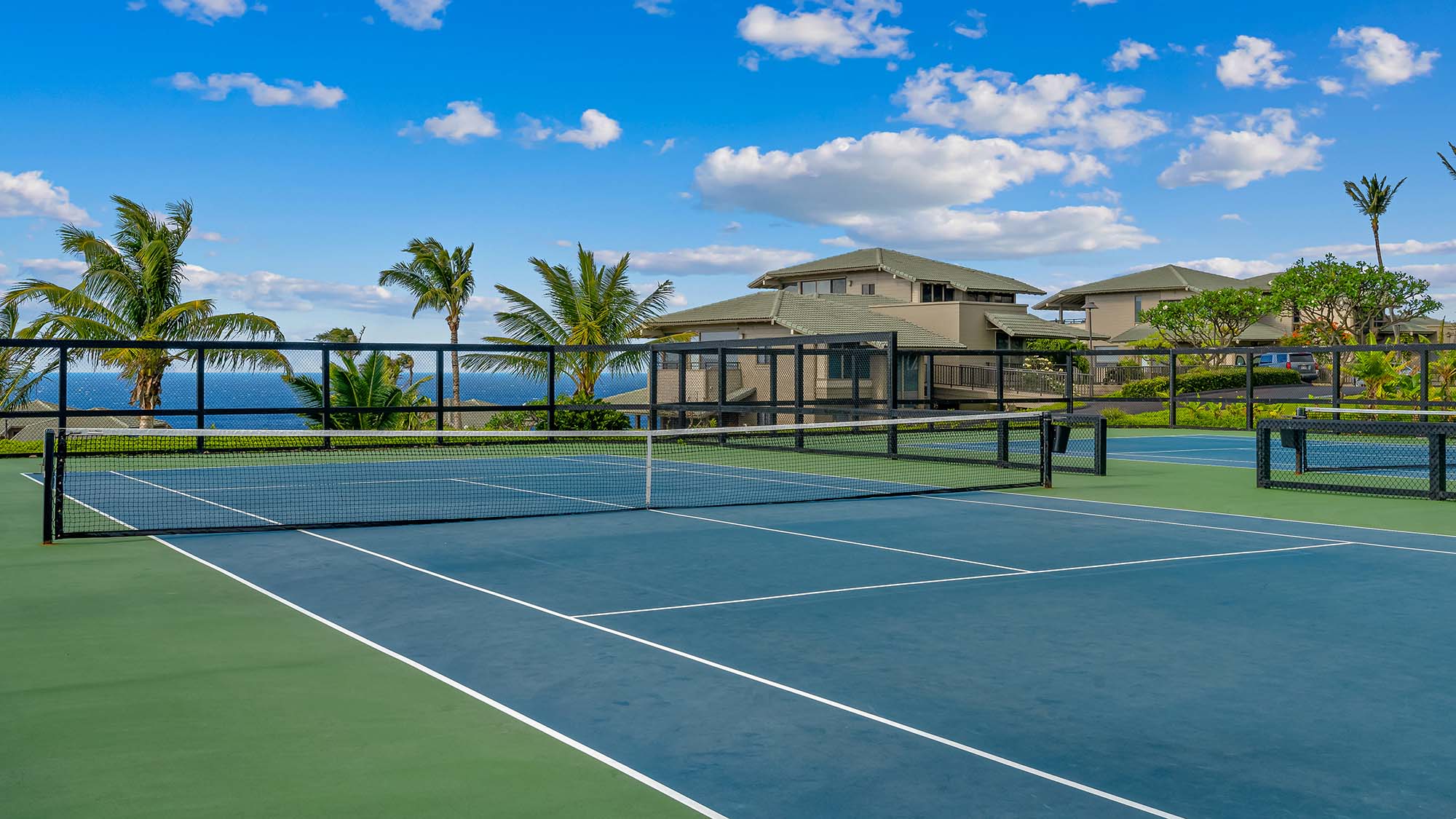 Kapalua Bay Villas - Resort Tennis Courts - Parrish Maui