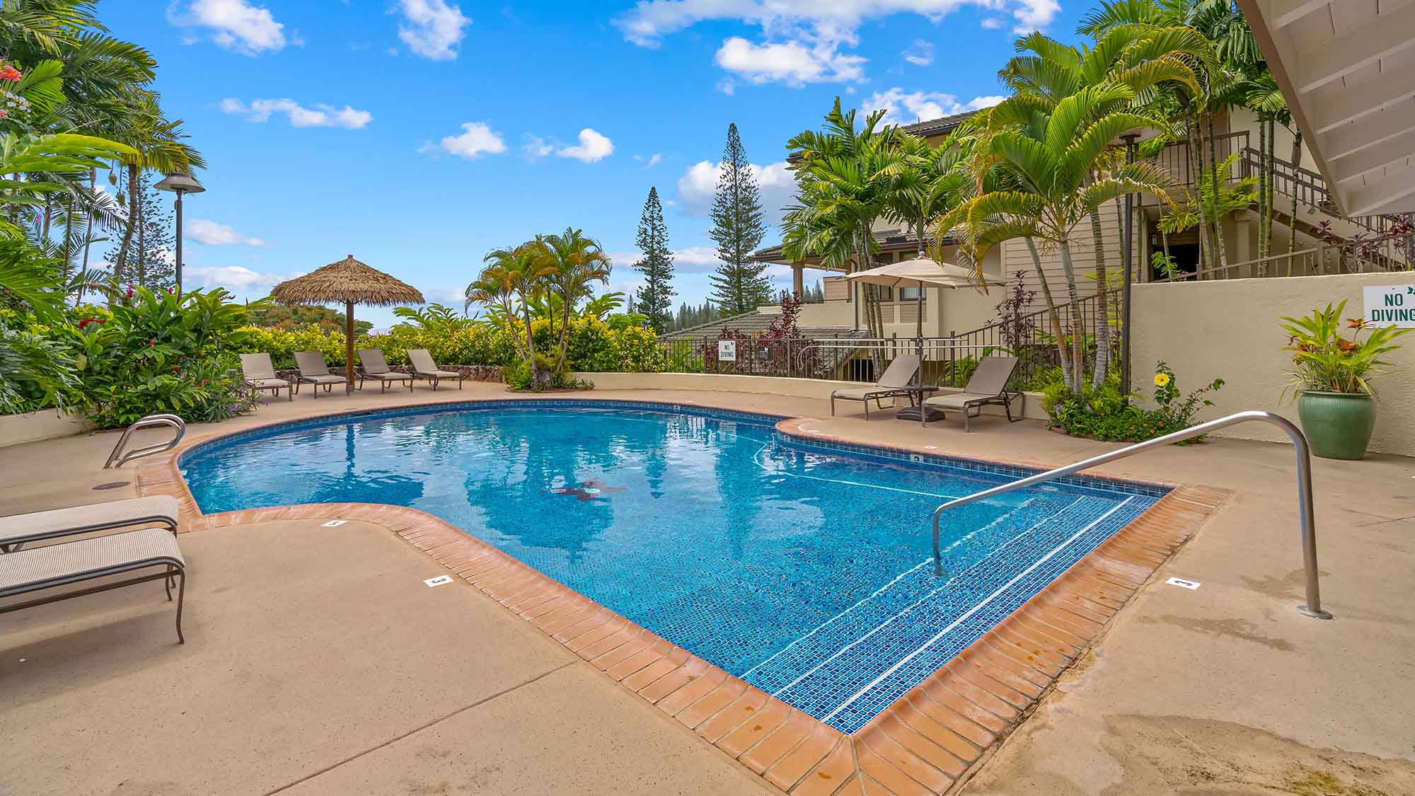 Kapalua Golf Villas - One of Three Resort Pools - Parrish Maui