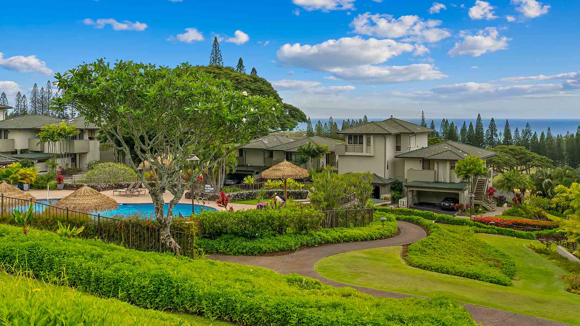 Kapalua Golf Villas - Resort Gardens & Pool - Parrish Maui