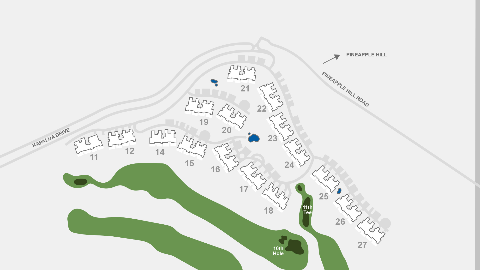 Kapalua Golf Villas - Resort Map - Parrish Maui