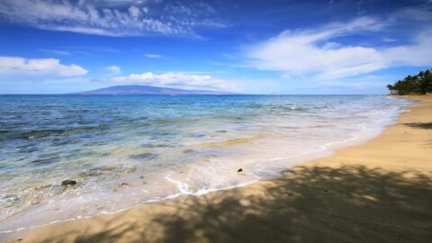 A view of one of the best swimming beaches on Maui