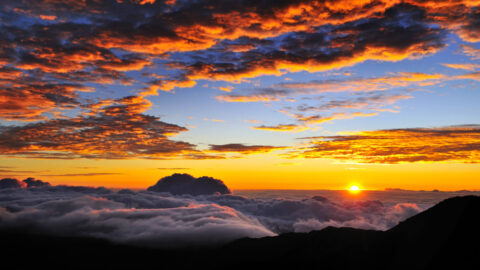 The summit of Haleakala at sunset is one of the best places to propose in Maui